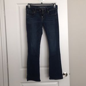 American Eagle Kick Boot Dark Wash Jeans